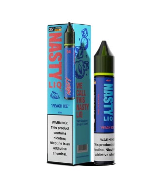 Nasty Liq Peach Ice Salt Likit⤑35MG