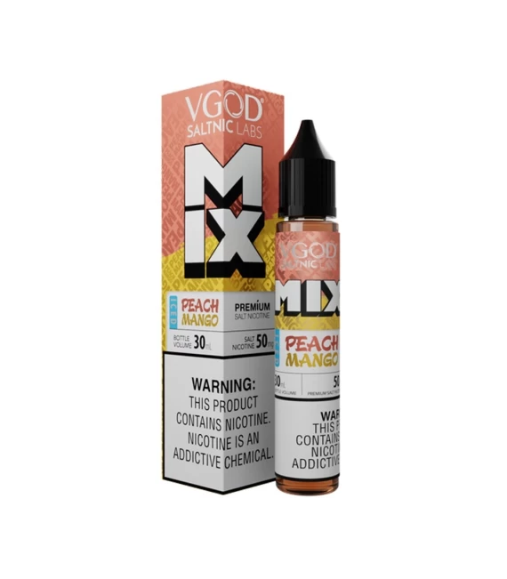 Vgod Peach Mango Mix Iced Salt Likit