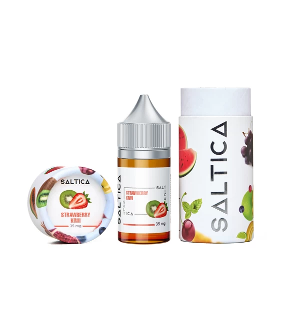 Saltica Strawberry Kiwi (Çilek ve Kivi) Salt Likit