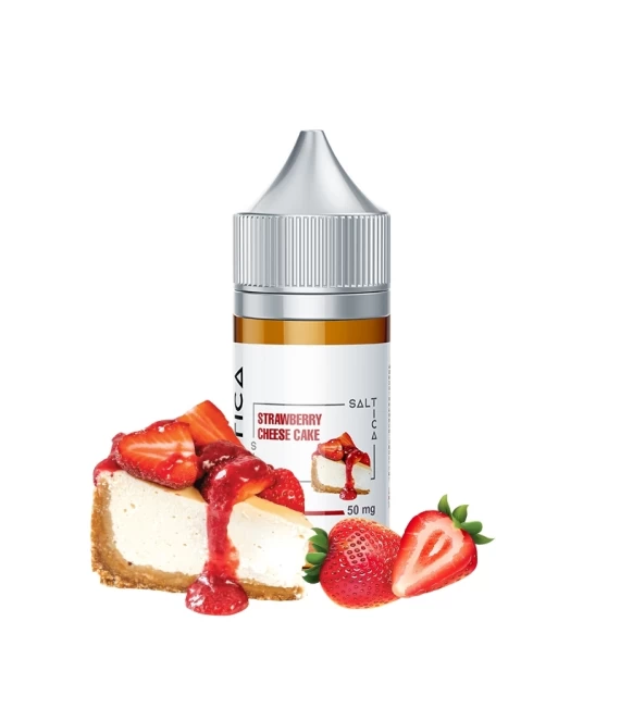 Saltica Strawberry Cheese Cake (Çilekli Cheesecake) Salt Likit