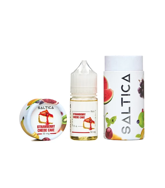 Saltica Strawberry Cheese Cake (Çilekli Cheesecake) Salt Likit
